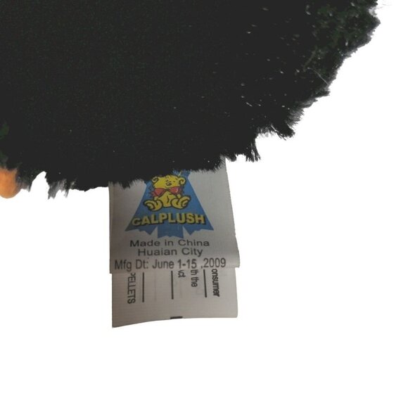 Calplush Penguin Christmas Stocking Hat Scarf Winter Stuffed Animal 2009 7.5" - Picture 5 of 5